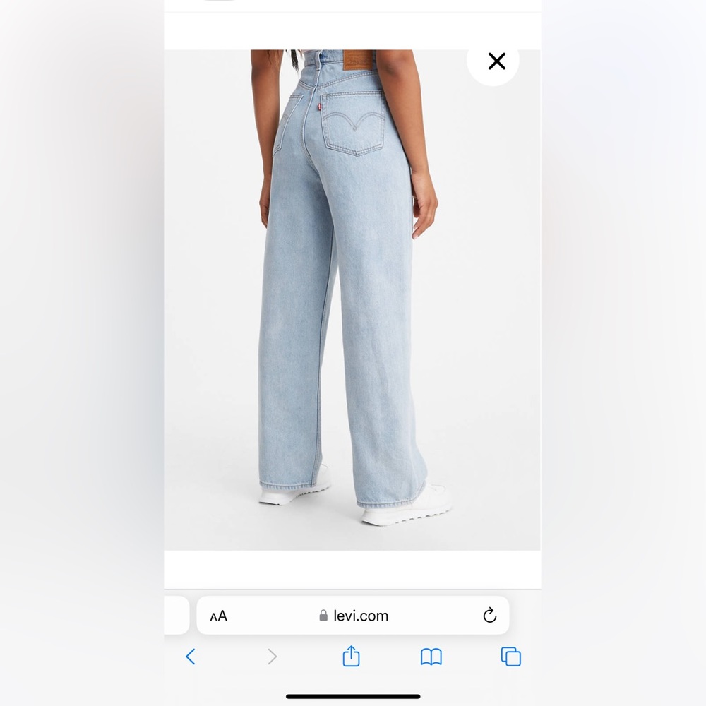 Levi’s high loose denim